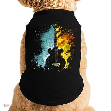 Fire And Water Guitar Doggie Tank