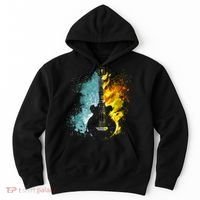 Fire And Water Guitar Hoodie thumb 0