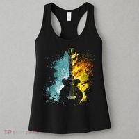 Fire And Water Guitar Women's Tank Top thumb 3