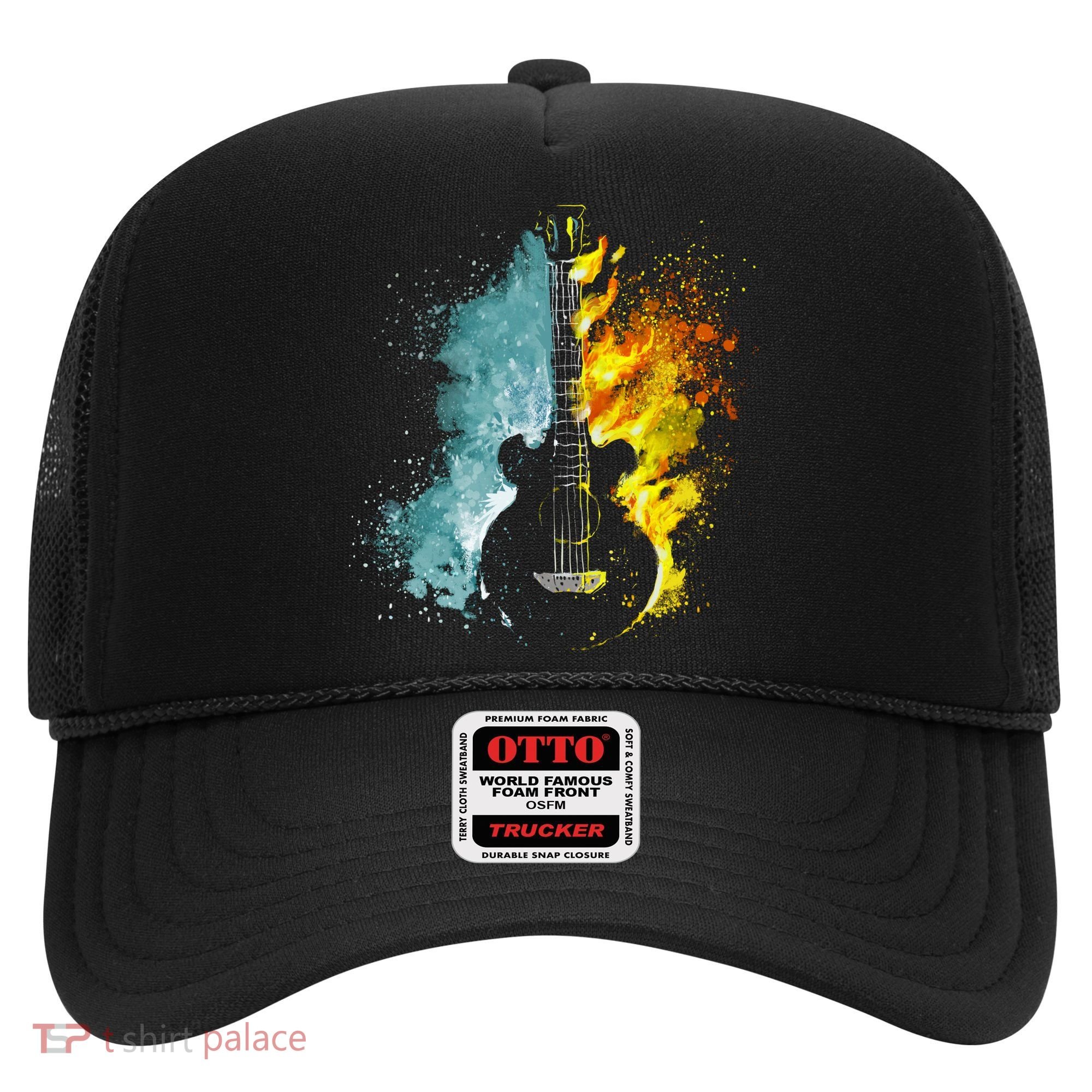 Fire And Water Guitar Hat
