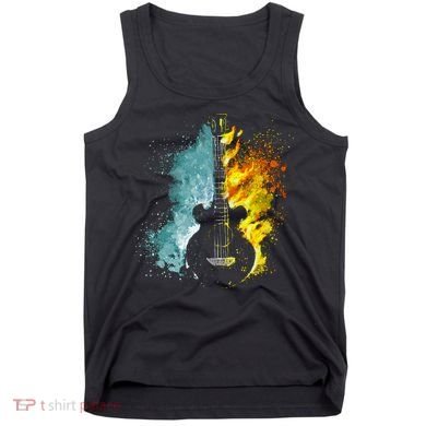 Fire And Water Guitar Tank Top