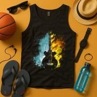 Fire And Water Guitar Tank Top thumb 4