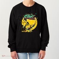 Fishing Art Wave Sunset Women's Sweatshirt thumb 0
