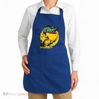 Fishing Art Wave Sunset Apron thumb 2