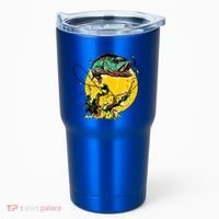 Fishing Art Wave Sunset Tumbler thumb 0