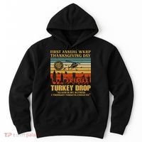 First Annual Wkrp Turkey Drop Thanksgiving Day Hoodie thumb 0