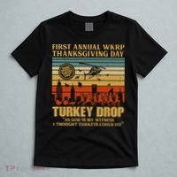 First Annual Wkrp Turkey Drop Thanksgiving Day T-Shirt thumb 5