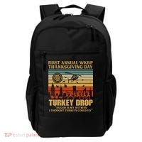 First Annual Wkrp Turkey Drop Thanksgiving Day Backpack thumb 0