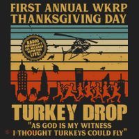 First Annual Wkrp Turkey Drop Thanksgiving Day Beanie thumb 2