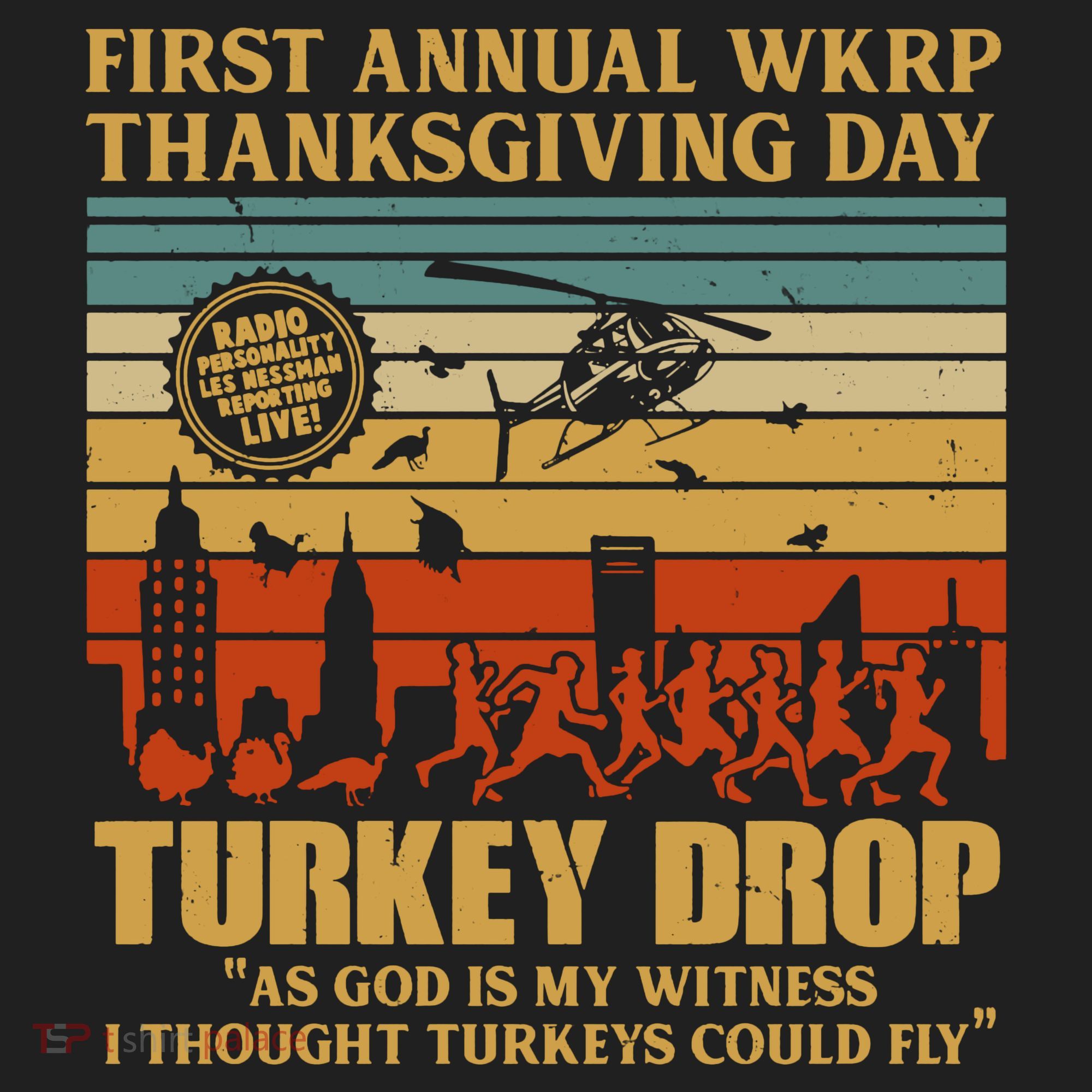 First Annual Wkrp Turkey Drop Thanksgiving Day Beanie