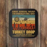 First Annual Wkrp Turkey Drop Thanksgiving Day Coaster thumb 0
