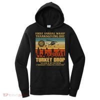 First Annual Wkrp Turkey Drop Thanksgiving Day Women's Hoodie thumb 0