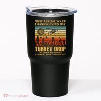 First Annual Wkrp Turkey Drop Thanksgiving Day Tumbler thumb 0