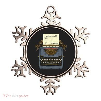 Funny Author Writers Make Stuff Up Ornament