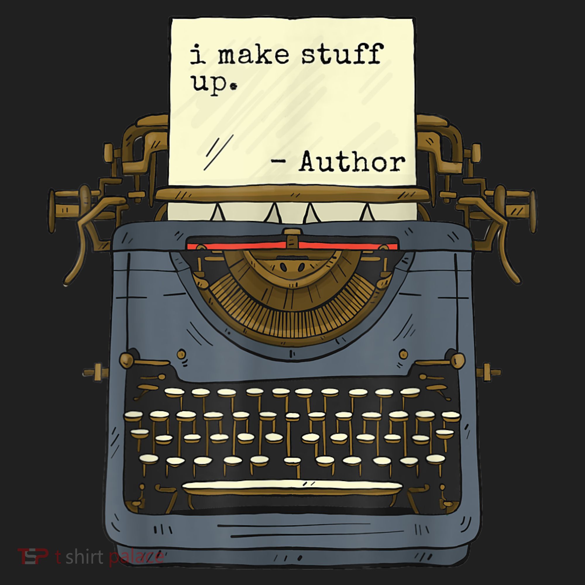 Funny Author Writers Make Stuff Up Hat