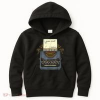Funny Author Writers Make Stuff Up Kids Hoodie thumb 0