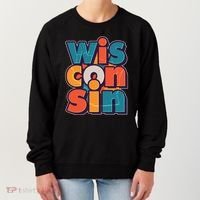 Fun Abstract Wisconsin Name Women's Sweatshirt thumb 0