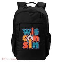 Fun Abstract Wisconsin Name Backpack thumb 0