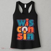 Fun Abstract Wisconsin Name Women's Tank Top thumb 3