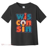 Fun Abstract Wisconsin Name Toddler T-Shirt thumb 0