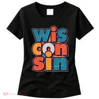 Fun Abstract Wisconsin Name Women's T-Shirt thumb 0