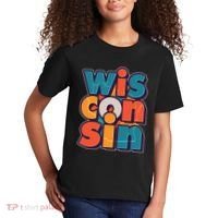Fun Abstract Wisconsin Name Kids T-Shirt thumb 2