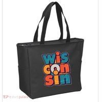 Fun Abstract Wisconsin Name Tote Bag thumb 2