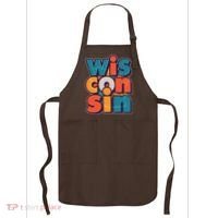 Fun Abstract Wisconsin Name Apron thumb 0