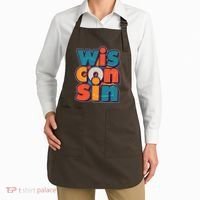 Fun Abstract Wisconsin Name Apron thumb 2