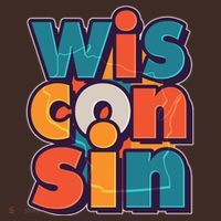 Fun Abstract Wisconsin Name Baby Bodysuit thumb 2