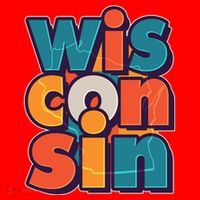 Fun Abstract Wisconsin Name Santa Hat thumb 1