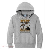 First Annual Wkrp Thanksgiving Day Turkey Drop Kids Hoodie thumb 0