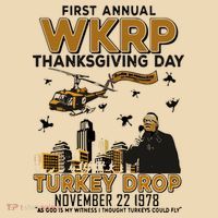 First Annual Wkrp Thanksgiving Day Turkey Drop Tote Bag thumb 4