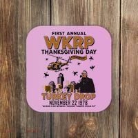 First Annual Wkrp Thanksgiving Day Turkey Drop Coaster thumb 0