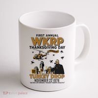 First Annual Wkrp Thanksgiving Day Turkey Drop Coffee Mug thumb 1