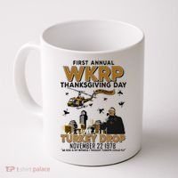 First Annual Wkrp Thanksgiving Day Turkey Drop Coffee Mug thumb 0