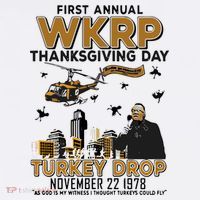First Annual Wkrp Thanksgiving Day Turkey Drop Women's Tank Top thumb 5