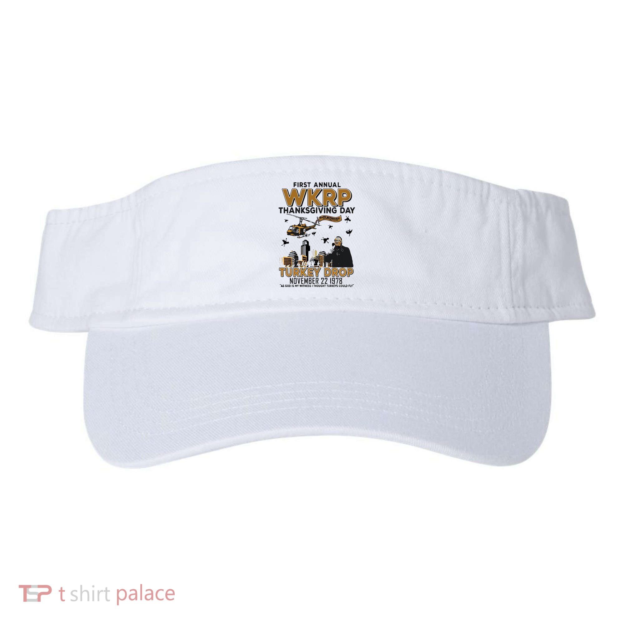 First Annual Wkrp Thanksgiving Day Turkey Drop Visor