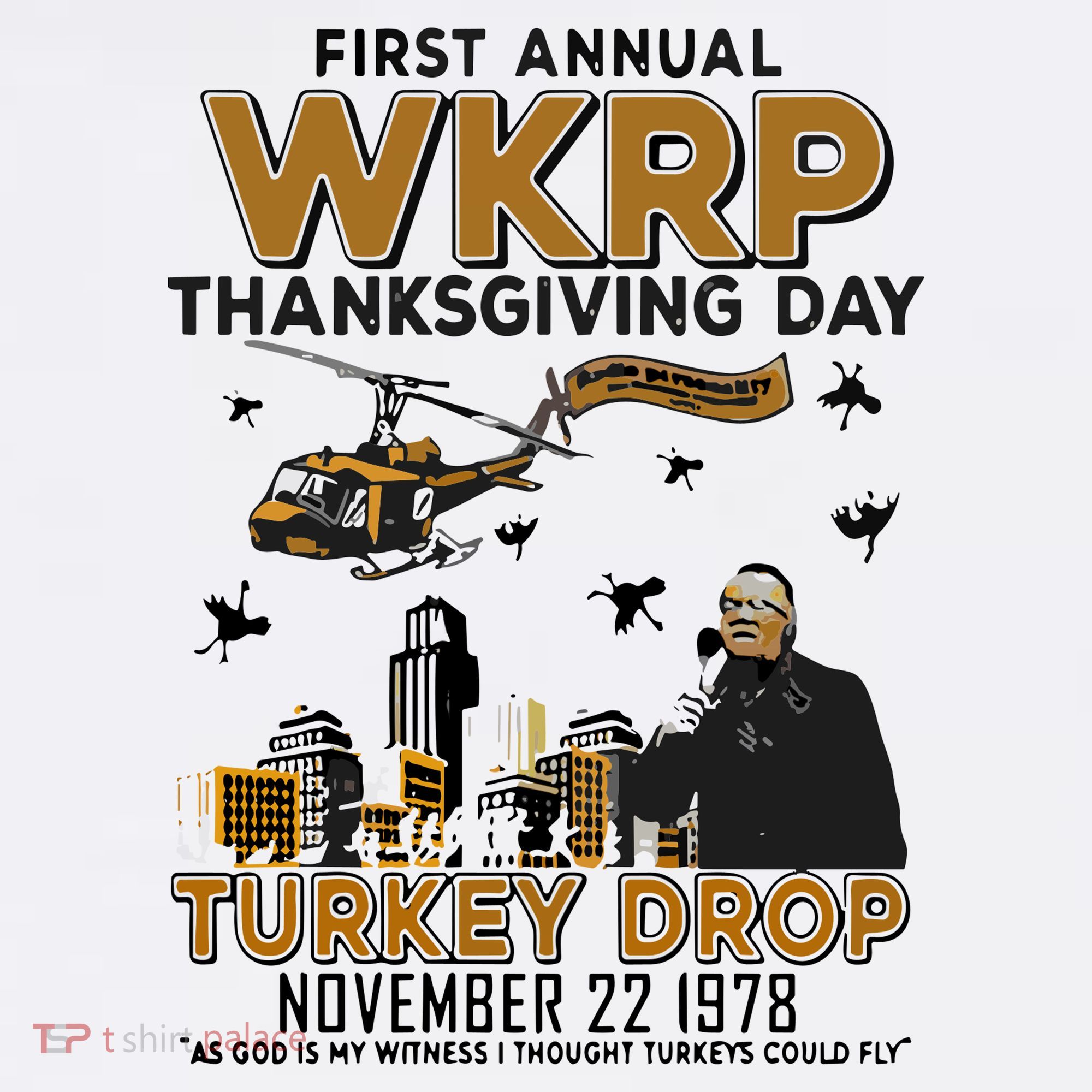First Annual Wkrp Thanksgiving Day Turkey Drop Visor