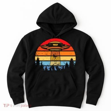 Funny Alien Yeti Bigfoot UFO Plus Size Hoodie