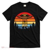 Funny Alien Yeti Bigfoot UFO Plus Size T-Shirt thumb 0