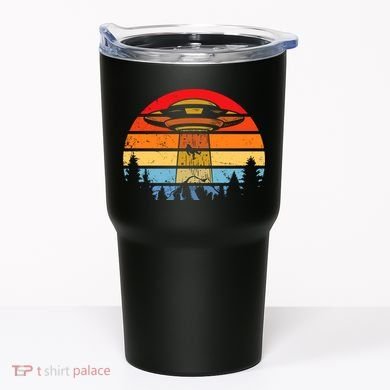 Funny Alien Yeti Bigfoot UFO Plus Size Tumbler