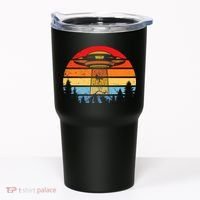 Funny Alien Yeti Bigfoot UFO Plus Size Tumbler thumb 0