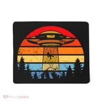 Funny Alien Yeti Bigfoot UFO Plus Size Mousepad thumb 0