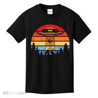 Funny Alien Yeti Bigfoot UFO Plus Size Kids T-Shirt thumb 0