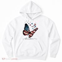 Freedom Butterfly 4th Of July Hoodie thumb 0