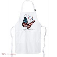 Freedom Butterfly 4th Of July Apron thumb 0