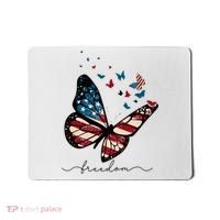 Freedom Butterfly 4th Of July Mousepad thumb 0