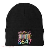 Floral Bookshelf 8647 Inclusion And Love Teacher Beanie thumb 0