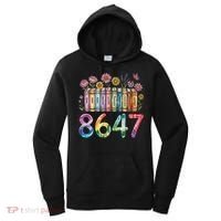 Floral Bookshelf 8647 Inclusion And Love Teacher Women's Hoodie thumb 0